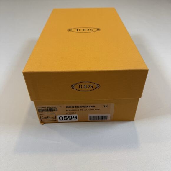 Tod’s MOCASSINO GOMMA LEGGERA Loafer Size 7.5UK/9US New In Box MSRP $745 main image 4